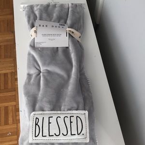 Rae Dunn plush throw patch